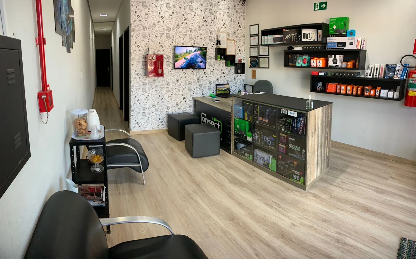 Interior da loja Consert PHONE